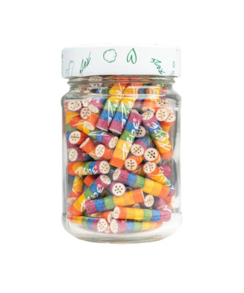Purize Aktivkohlefilter 6mm Xtra Slim 100er Glas verschiedene Farben-Rainbow