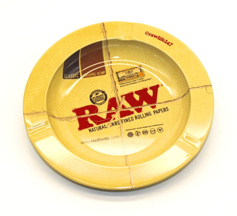 RAW Aschenbecher Standard aus Metall-Oben