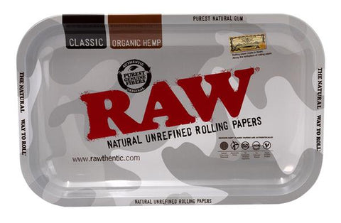 RAW Rolling Tray Urban Camouflage Drehtablett Klein