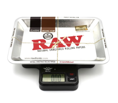 RAW Rolling Tray Digitalwaage 1000g /  0,01g Teilung