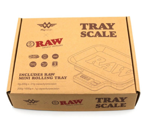 RAW Rolling Tray Digitalwaage 1000g /  0,01g Teilung