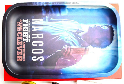 Narcos Smoker Geschenkset Pablo Edition-Rolling-Tray