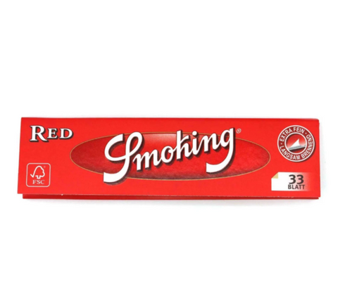 Smoking Red Blättchen King Size Klassisch
