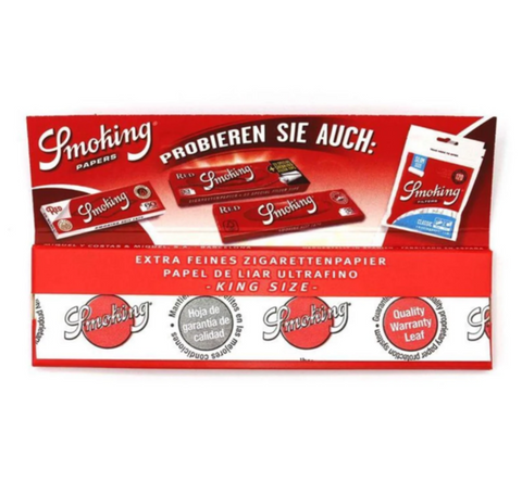 Smoking Red Blättchen King Size Klassisch