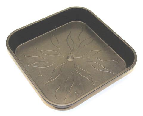 Topf Untersetzer Quadratisch 17,5 cm Schwarz