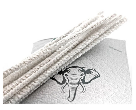 White Elephant Pfeifenreiniger Cotton Soft 100 Stück