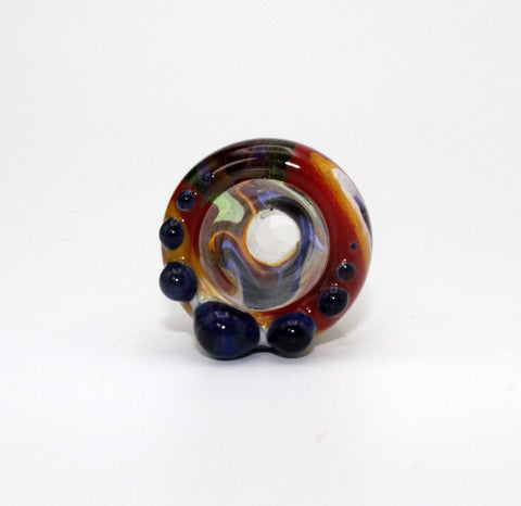 Monkey Glass Wild Thing Glaskopf 14,5 mm Schliff Color Sektion-Liegend