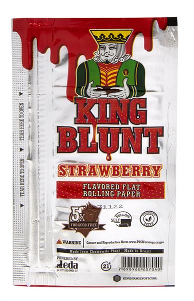 King Blunt Wraps Erdbeere 5er Pack