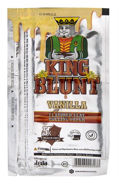 King Blunt Wraps Vanille 5er Pack