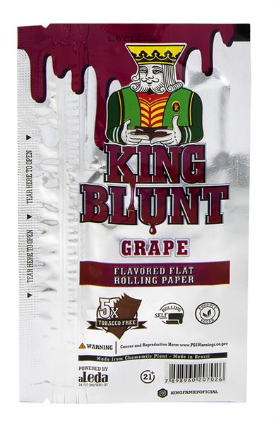 King Blunt Wraps Traube 5er Pack