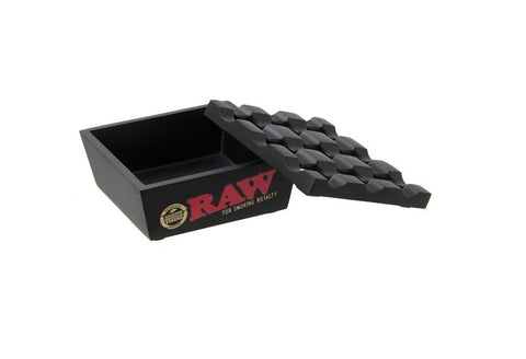RAW Aschenbecher Regal-Ashtray Schwarz-Offen
