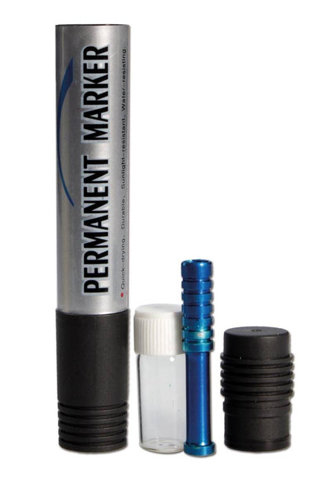 Versteck-Stift mit Ziehröhrchen und Vorratsglas-Offen