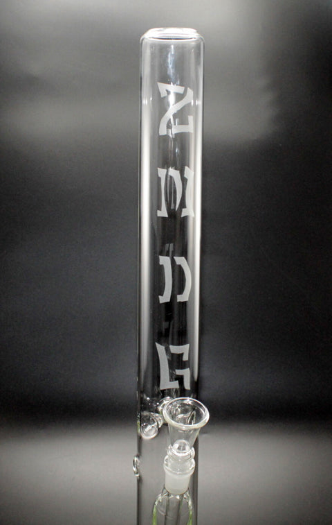 ZNDG Zylinderbong mit Eiskerben 55 cm Höhe-Logo