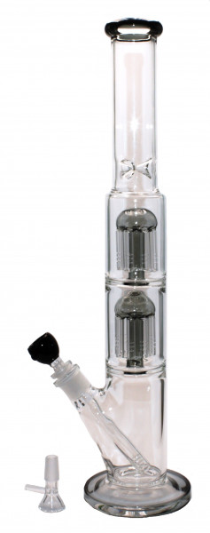 Glasbong Zylinder Medusa Double Perkolator Boost