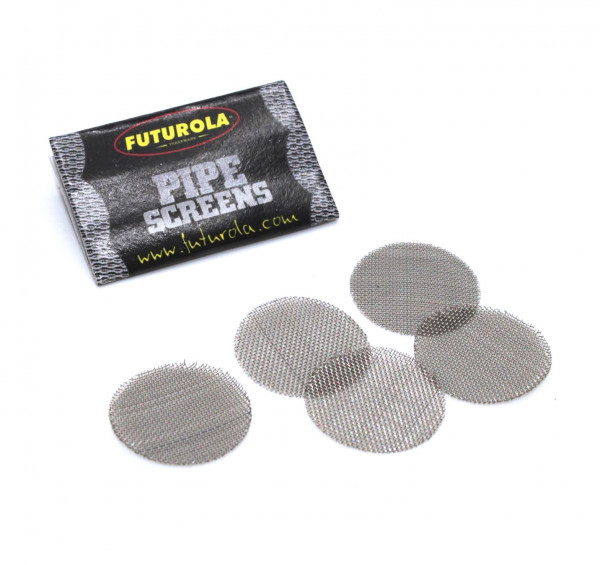 Futurola Pfeifensiebe 20mm Edelstahl im 5er Pack