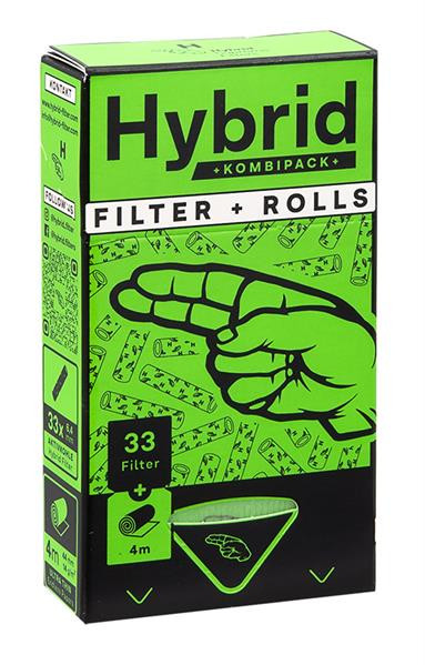 Hybrid Supreme Filter mit Rolls Kombipack