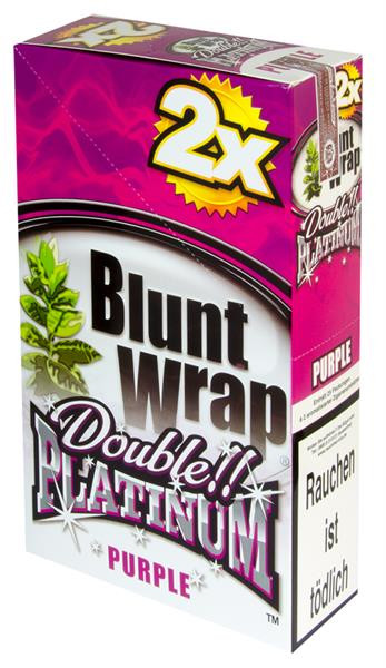 Blunt Wraps Double Platinum Purple 2er Packung