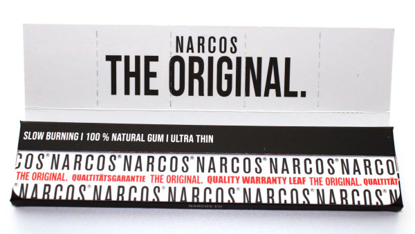 Narcos Papers King Size Slim Brown