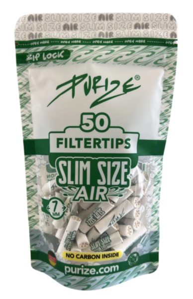 Purize Filter 7mm Slim Size Air 50er Pack