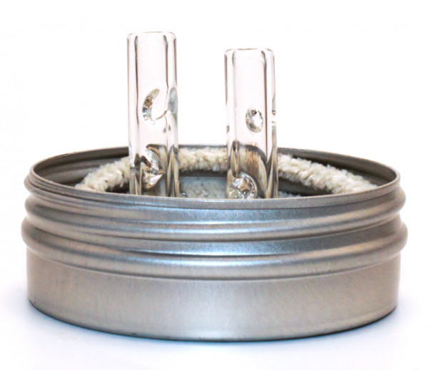 Smokerama Glastips XL 9mm im 2er Set mit Dose
