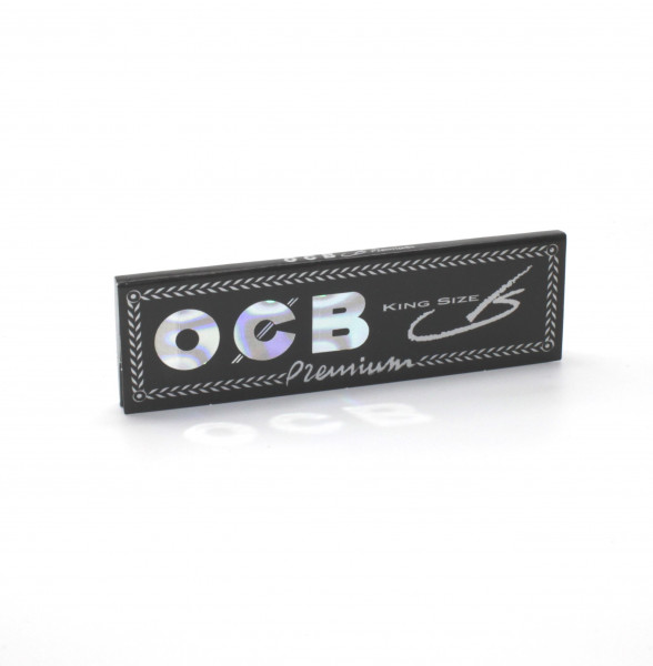 OCB Blättchen Premium King Size Schwarz