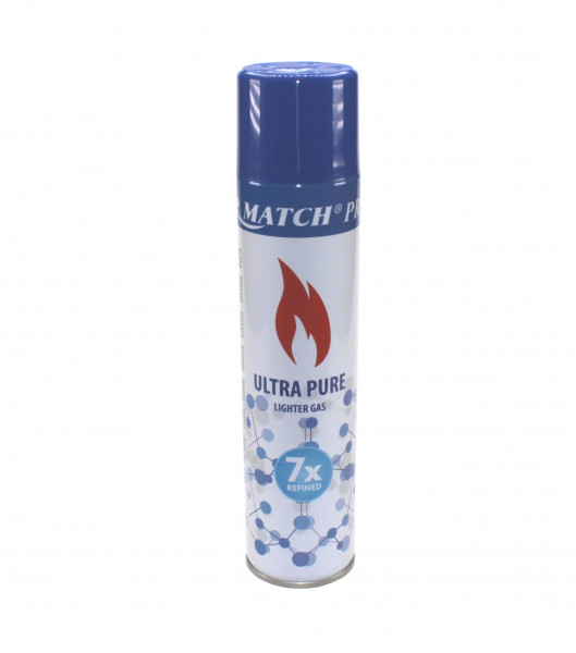 Silver Match Premium Feuerzeug Gas 300ml Ultra Pure 7x raffiniert
