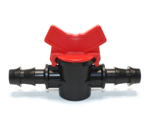 PE Absperrhahn für 16 mm Bewässerungssysteme