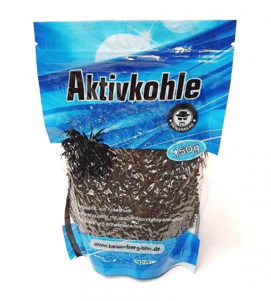 Heisenberg Pfeifen Aktiv Kohle 150 gr. Beutel