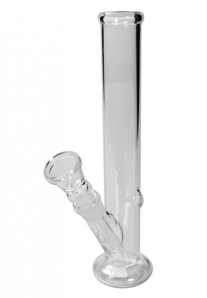 Glas Zylinderbong 20 cm Klar Schliff NS14