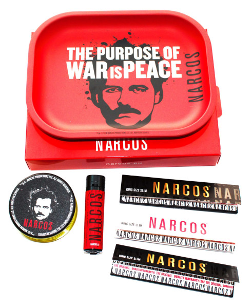 Narcos Smoker Geschenkset Red Edition