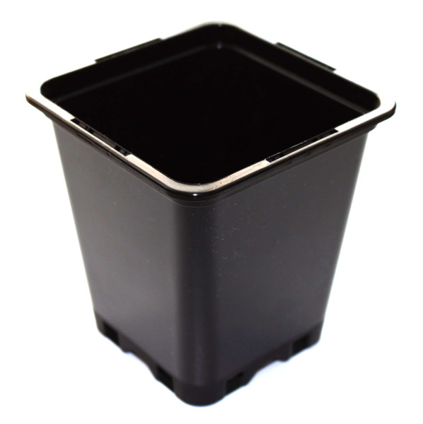 Pflanztopf 500ml Schwarz 9x9cm