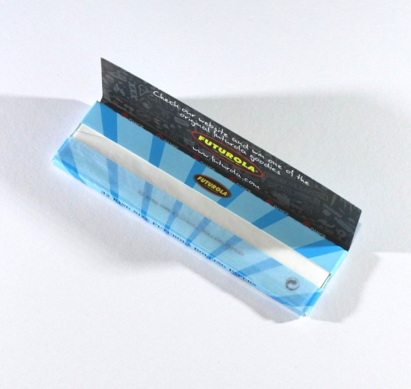FUTUROLA King Size Blättchen Blau 1 Heftchen