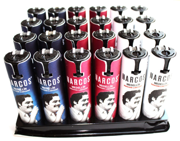 Narcos Feuerzeug Premium Metallic