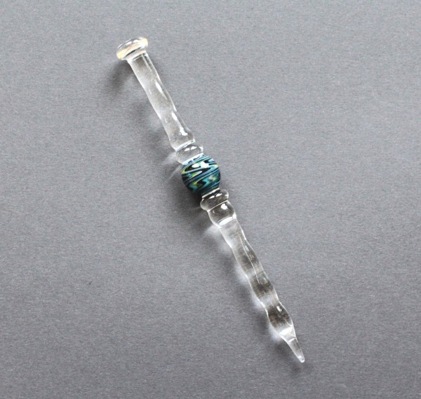 Dabbing Glasstab Pfeifenstopfer Marble Bullet