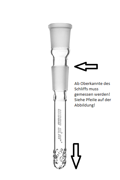Weedstar Chillum 18/8 HQ Loch Diffuser 13cm Länge