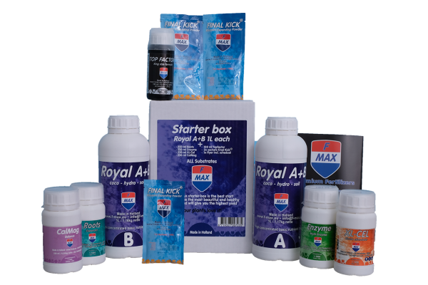 F-MAX Dünger Royal Starter Set für alle Substrate