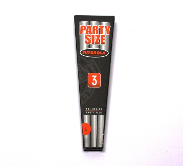 Futurola vorgedrehte Blättchen Party Size 3er Pack