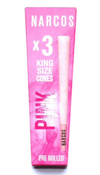 Narcos Cones King Size Pink 3er Pack