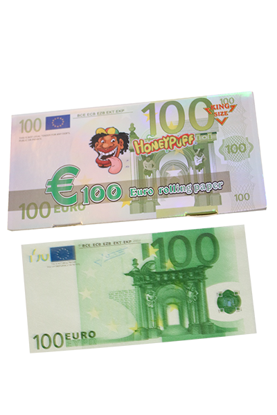 Honeypuff King Size Blättchen 100 EURO Note