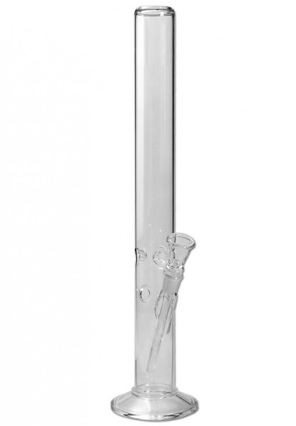 Breit Glasbong 55 cm mit Eiskerben