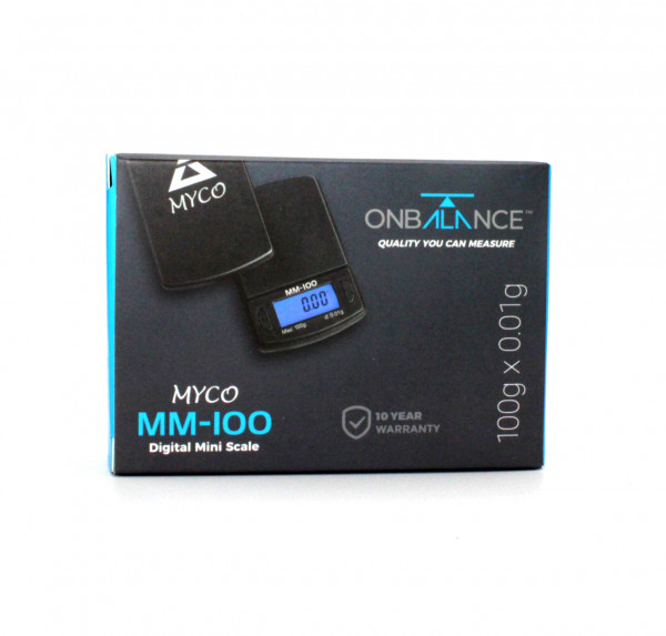 ONBALANCE Digitalwaage MM-100 Skala 0,01g Kantig