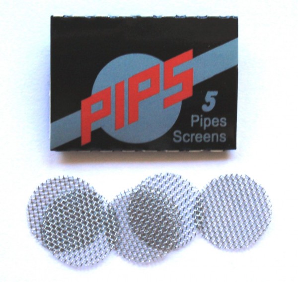 PIPS Spezial Einlegesiebe 5 Stück 15mm