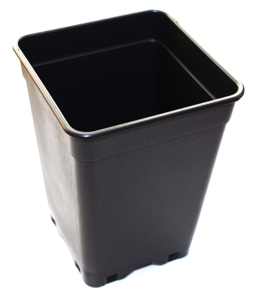 Pflanztopf 1 Liter Schwarz 10x10cm