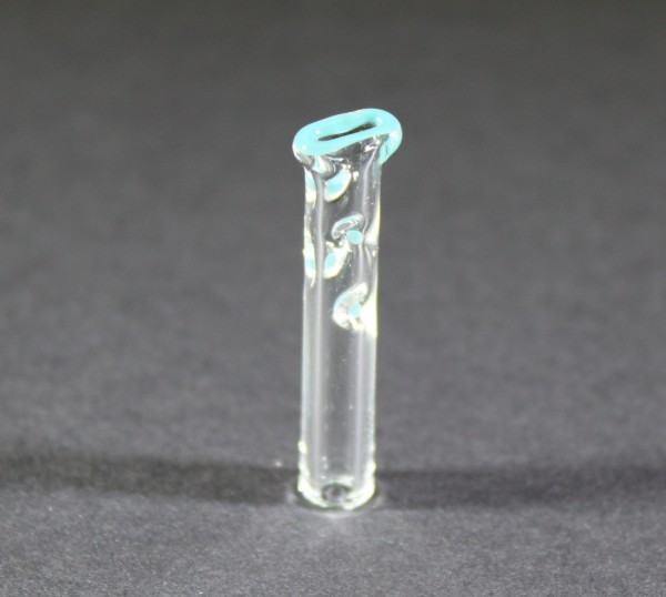 Smokerama Glas Filtertip Türkis 7mm Flach