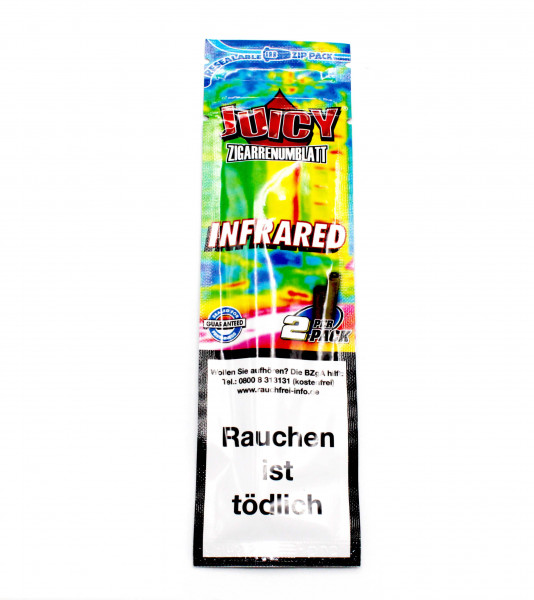 Juicy Jays Blunts Infrared Zigarrenumblatt 2er Pack