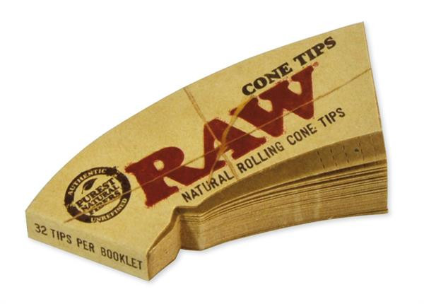 RAW Cone Tips Perfecto 75 mm im 32er Booklet