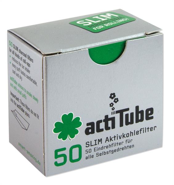 50 Stk. TUNE ActiTube Aktivkohlefilter 6mm EXTRA-SLIM