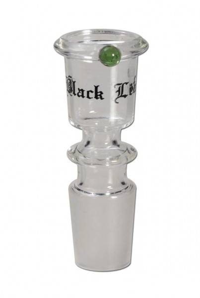 Black Leaf Glaskopf Zylinderform 18,8 mm Schliff