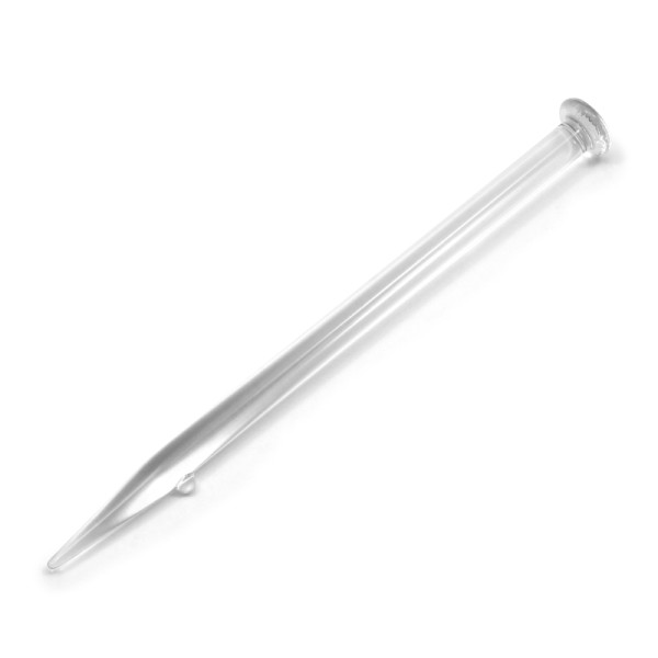 Glas Rührstab mit Stopfer