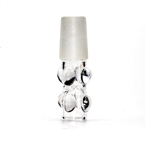 Smokerama Glaskopf Bubble Bowl Illusion 18,8mm Schliff mit Filterkerben